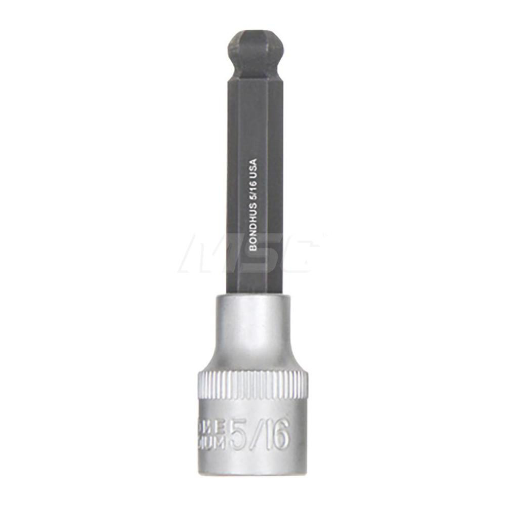 Bondhus - Hand Hex Bit Socket: 1/2
