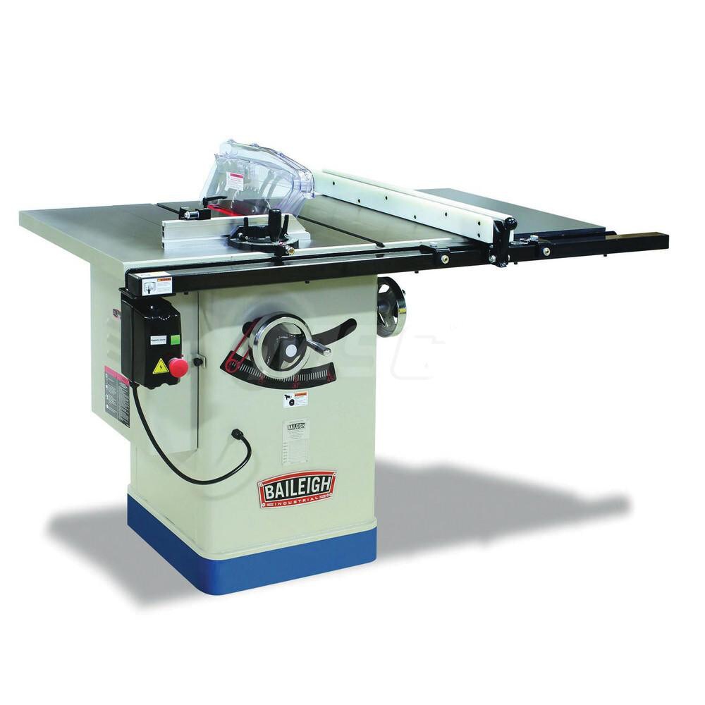 Table Saws; Blade Diameter (Inch): 10 ; Arbor Diameter (Inch): 5/8 ; Maximum Cutting Depth (Inch): 8 ; Phase: 1 ; Maximum Rip to Right of Blade (Inch): 30 ; Horsepower (HP): 2.0