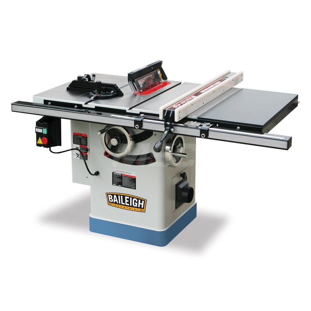 Table Saws; Blade Diameter (Inch): 10 ; Arbor Diameter (Inch): 5/8 ; Maximum Cutting Depth (Inch): 8 ; Phase: 1 ; Maximum Rip to Right of Blade (Inch): 30 ; Horsepower (HP): 3