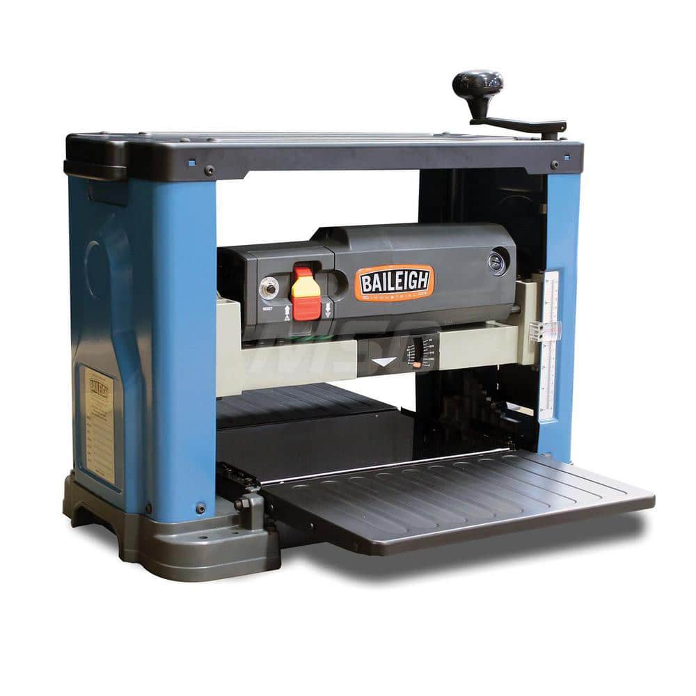 Planer Machines; Cutting Width (Inch): 13 ; Depth of Cut (Inch): 1/8 ; Cutting Thickness (Inch): 1/8 ; Minimum Planing Length (Inch): 1/4 ; Number of Cutting Knives: 0 ; Cutter Head Speed (RPM): 10000.00