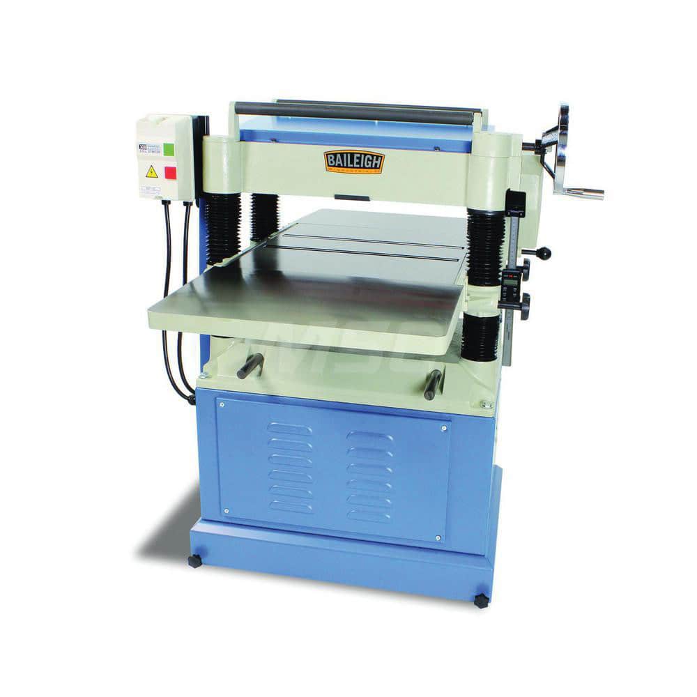 Planer Machines; Cutting Width (Inch): 20 ; Depth of Cut (Inch): 1/8 ; Cutting Thickness (Inch): 1/4 ; Minimum Planing Length (Inch): 1/4 ; Number of Cutting Knives: 4 ; Cutter Head Speed (RPM): 5000.00
