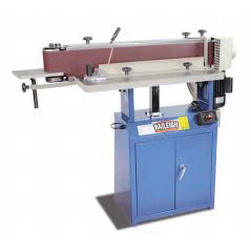 Belt Sanding Machine: 99" Long, 6" Wide, Vertical