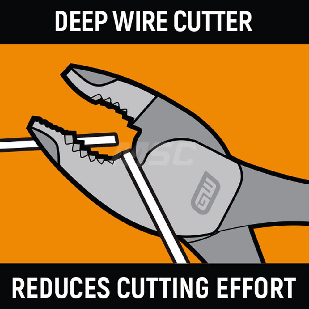 GEARWRENCH Slip Joint Pliers; Jaw Length (Inch) 1.35 ; Overall Length Range 7" 17665001