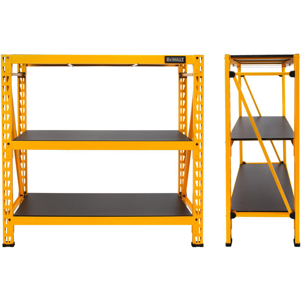 DeWALT Steel Shelving; Adjustment Type Slots, Adjustable; Boltless