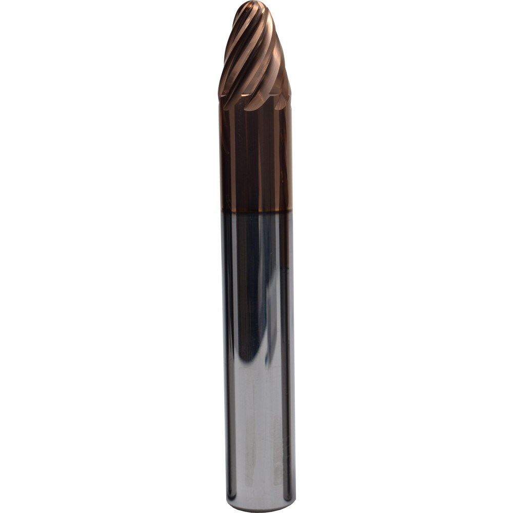 Barrel Cutter End Mills; End Type: Circle Segment Taper Form ; Material: Solid Carbide ; Taper Angle Per Side: 30.00 ; Small End Diameter (mm): 2.00 ; Shank Diameter (mm): 16.0000 ; Length of Cut (mm): 15.0000