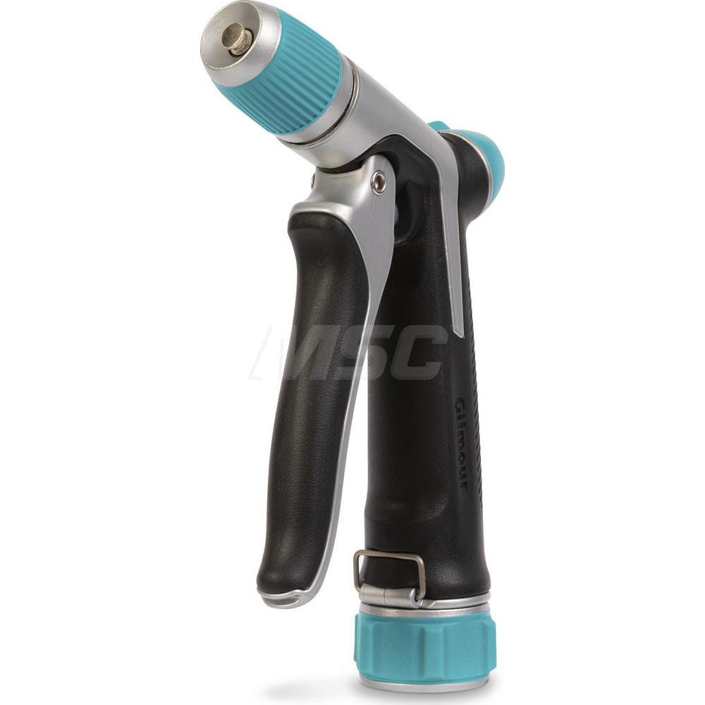 Gilmour Garden Hose Adjustable & Cleaning Nozzle 3/4" GHT, Metal & Plastic MSC Industrial