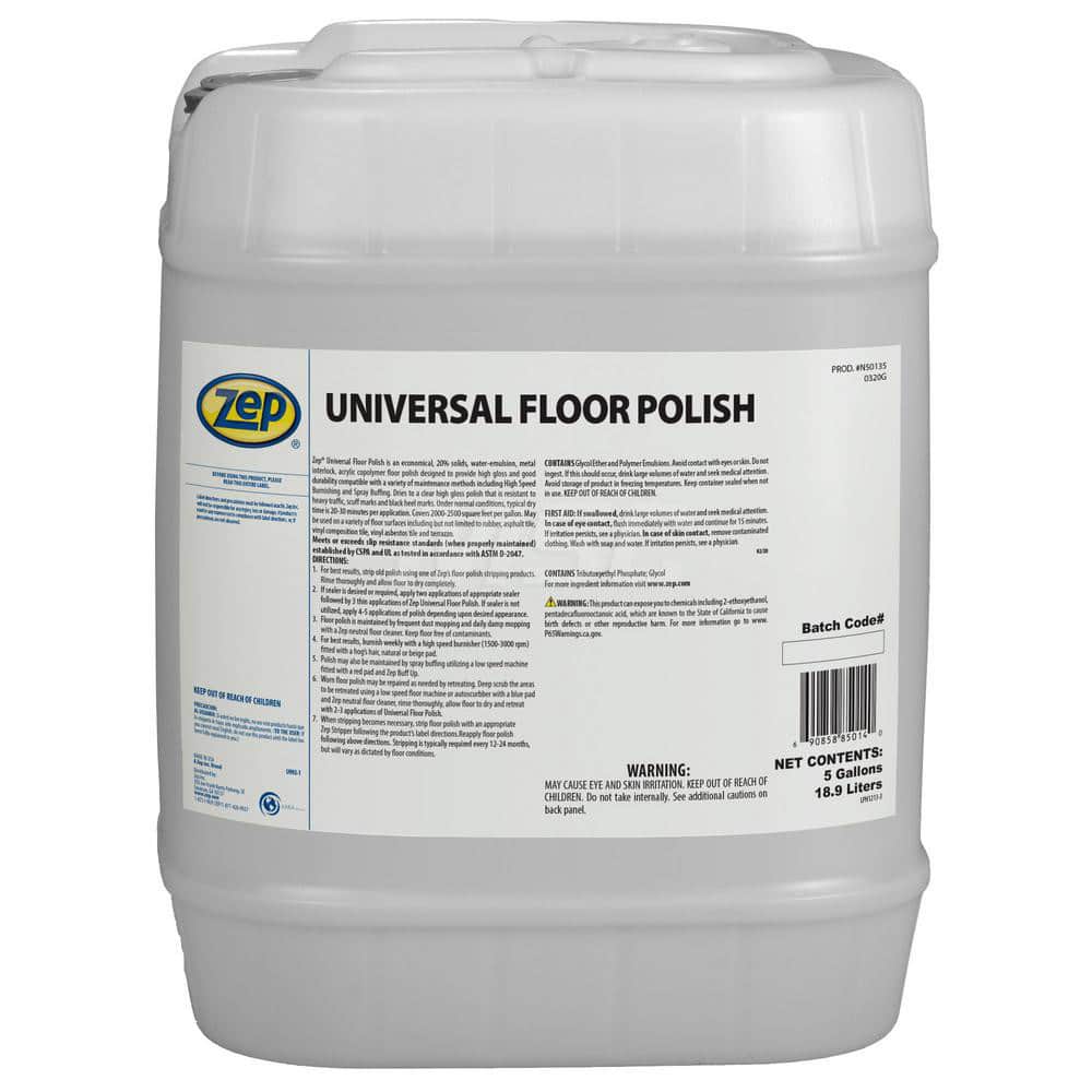 Floor Polisher: 5 gal Pail, Use On Floors