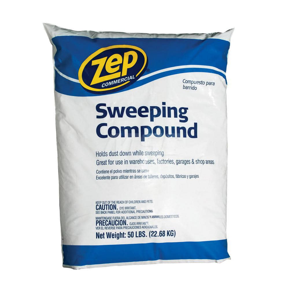 Sweeping Compound: Bag, Use on Garage & Shop Floors