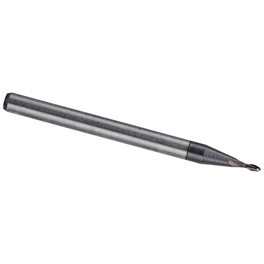 Kennametal 6433306 Ball End Mill: 0.0315" Dia, 0.0315" LOC, 2 Flute, Solid Carbide Image