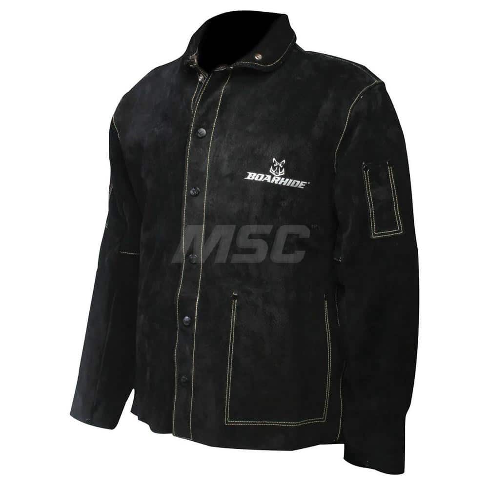 PIP 3029-7 Coat: Heat-Resistant & Welding, Size 2X-Large, Pigskin Leather 