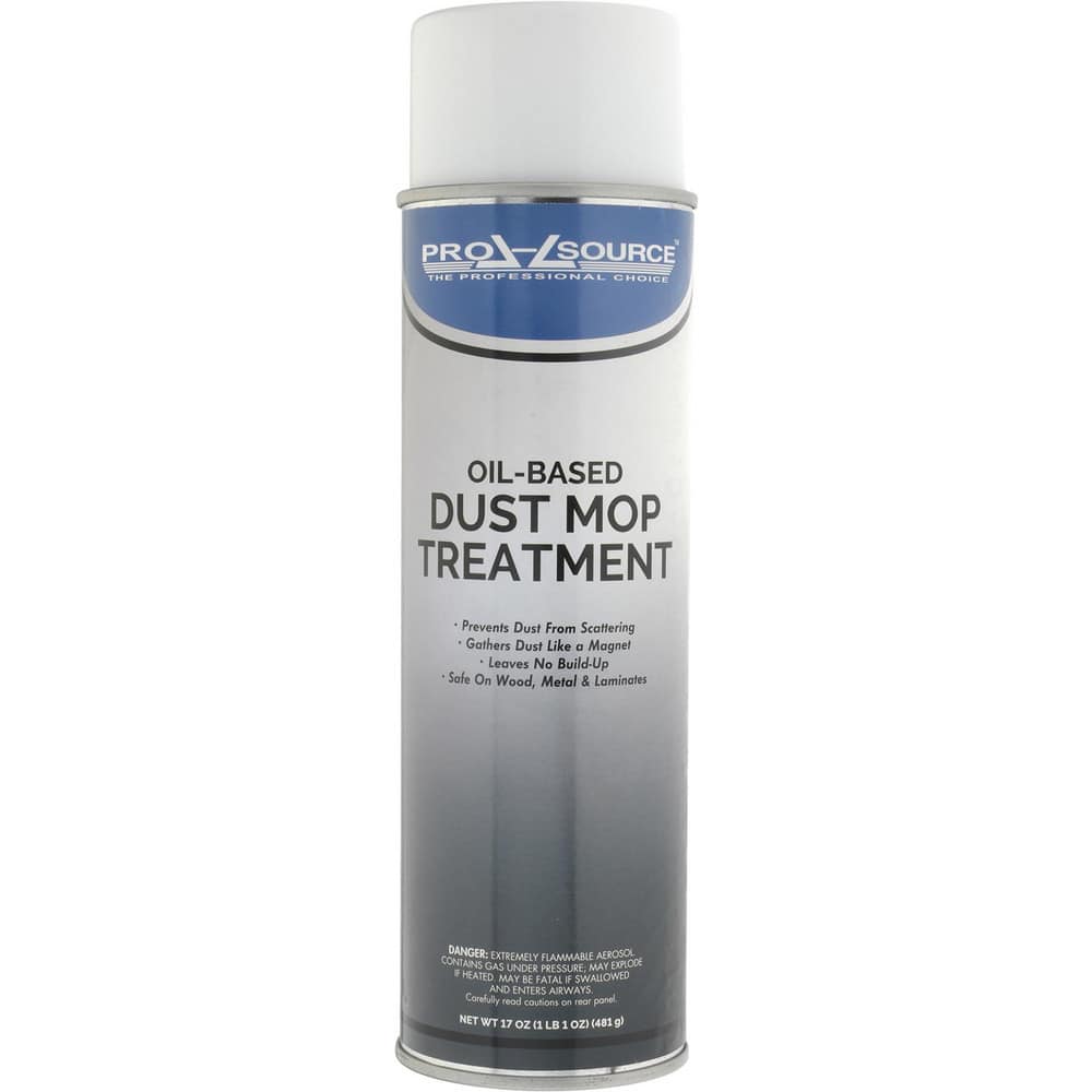 Dust Mop Treatment: Aerosol Can, Use on Wood, Composition, Marble, Tile, Concrete Floors, Furniture & Woodwork