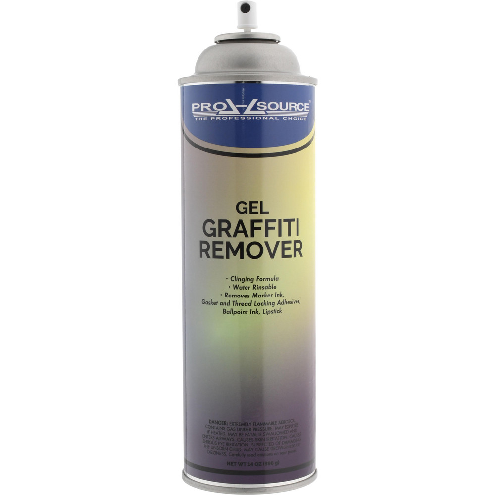 PRO-SOURCE - Graffiti/Vandal Mark Remover: Aerosol, 14 oz Can