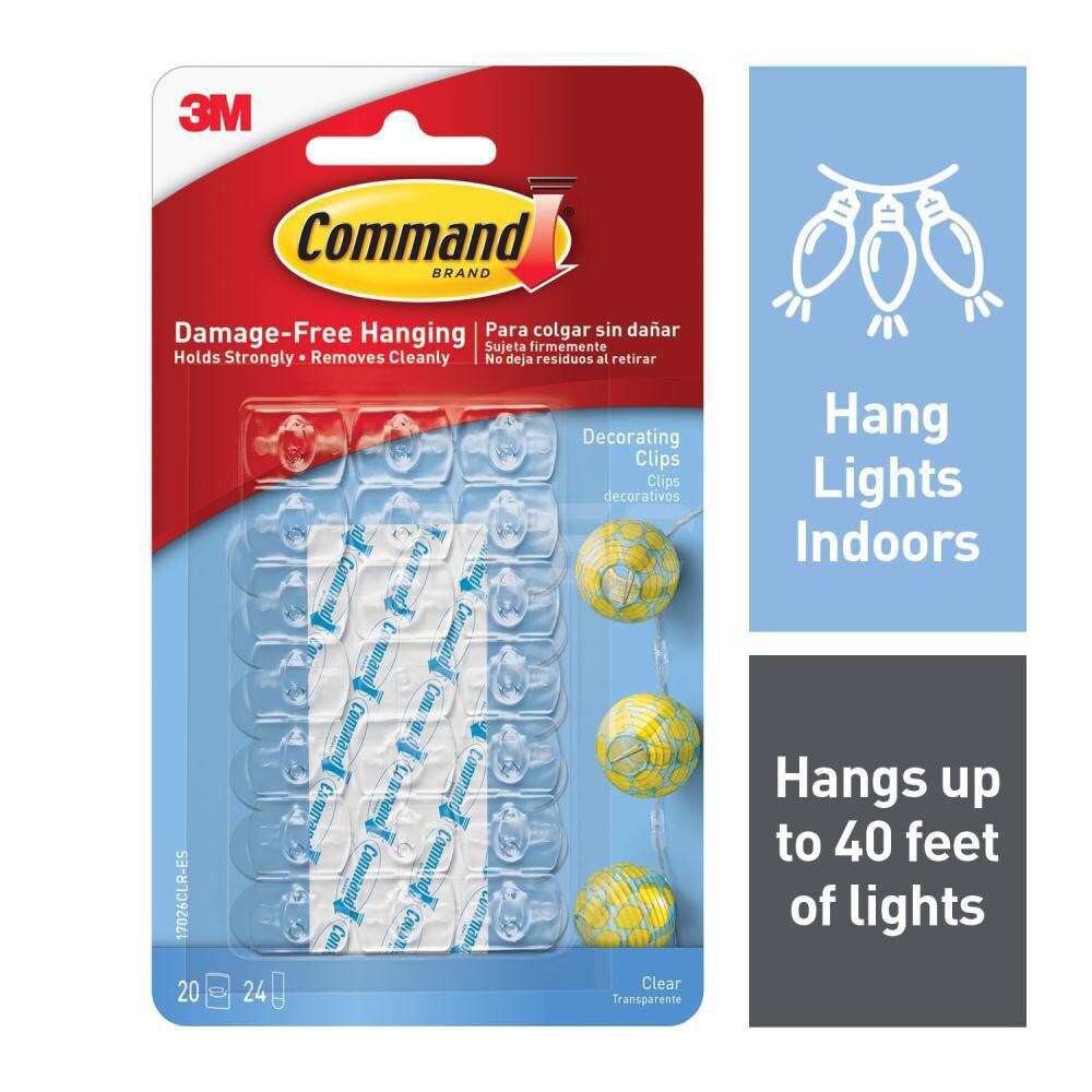 All-Purpose & Utility Hooks; Mount Type: Adhesive Back ; Material: Plastic ; Finish: Clear