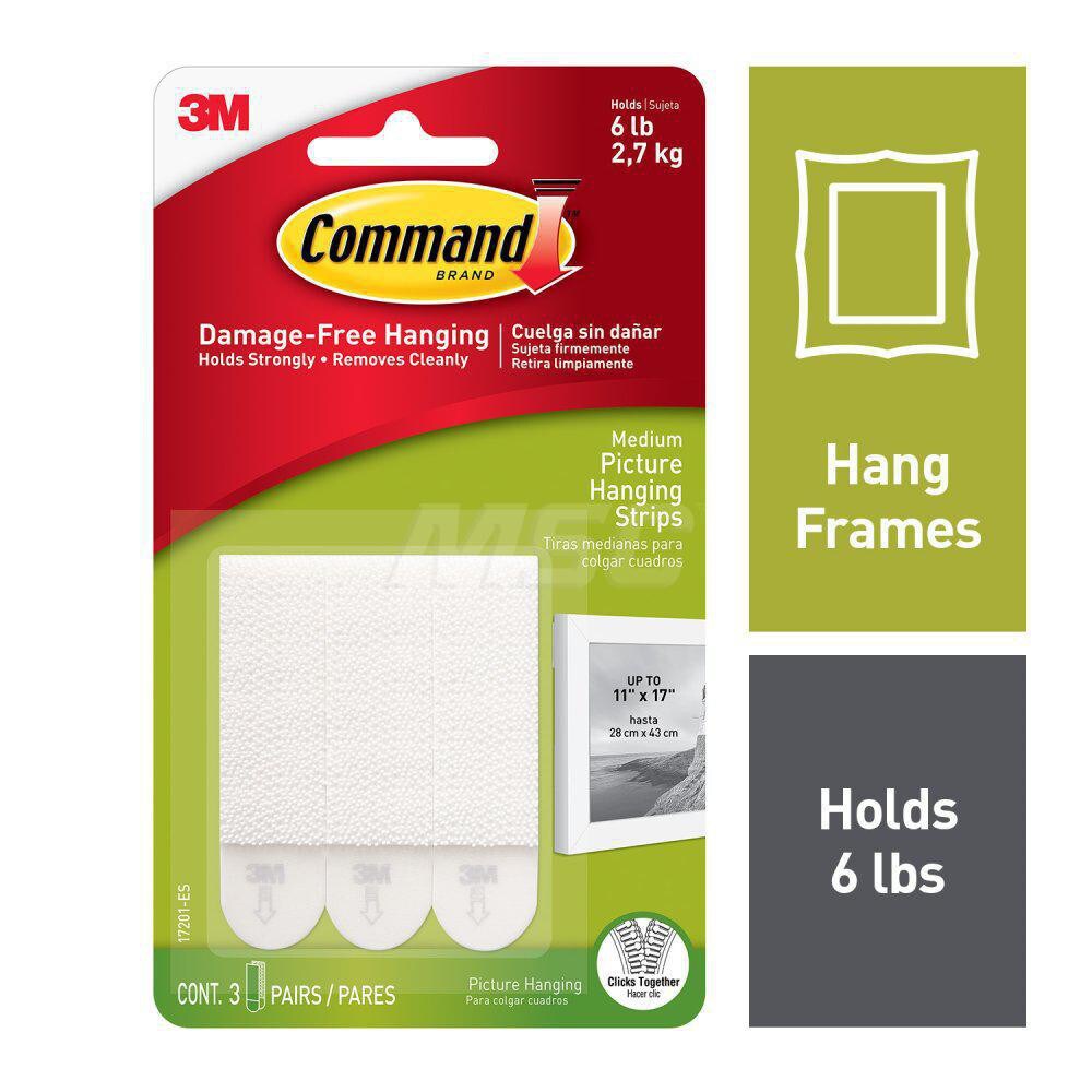 All-Purpose & Utility Hooks; Mount Type: Adhesive Back ; Material: Foam ; Finish: Plastic