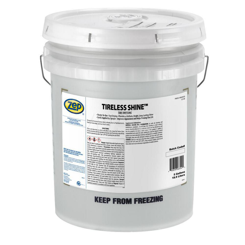 ZEP Tireless Shine (Liquid), 5 gal, Solvent Scent MSC Direct