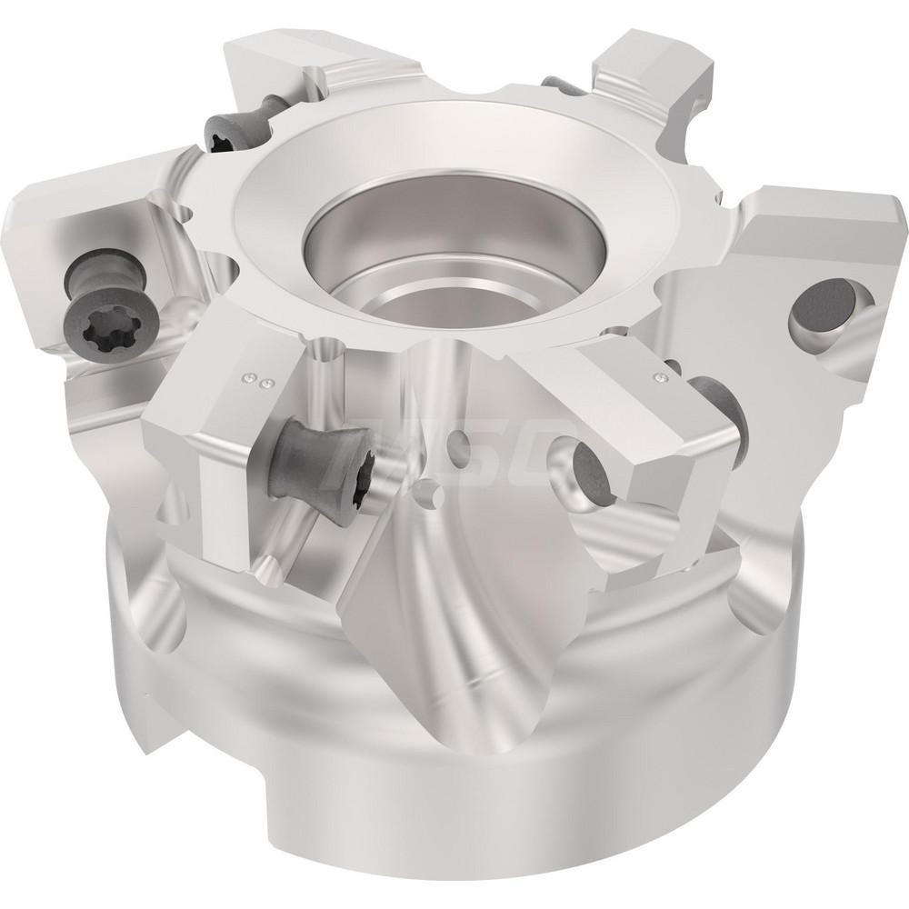 Seco Indexable HighFeed Face Mill 1" Arbor Hole MSC Industrial