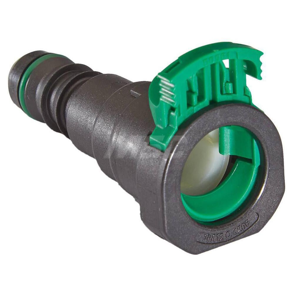 Push-on Barbed Hose Fitting: 1/2"