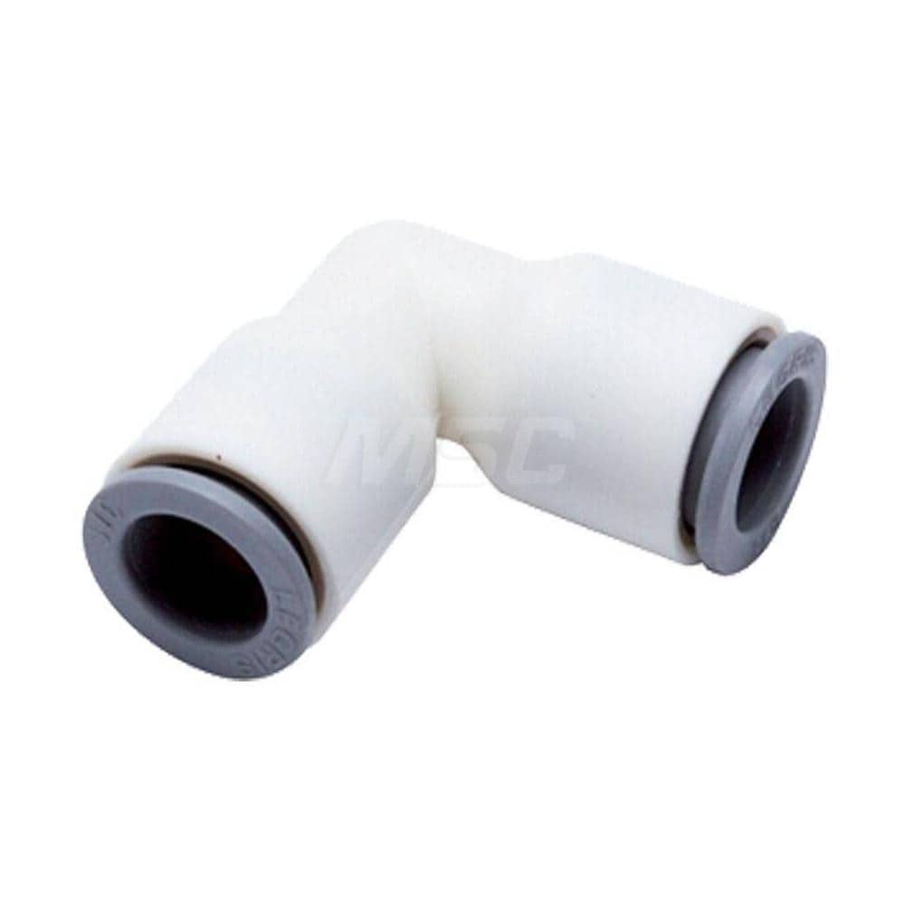 Compression Tube Union Elbow: 5/16" Thread, Tube to Tube