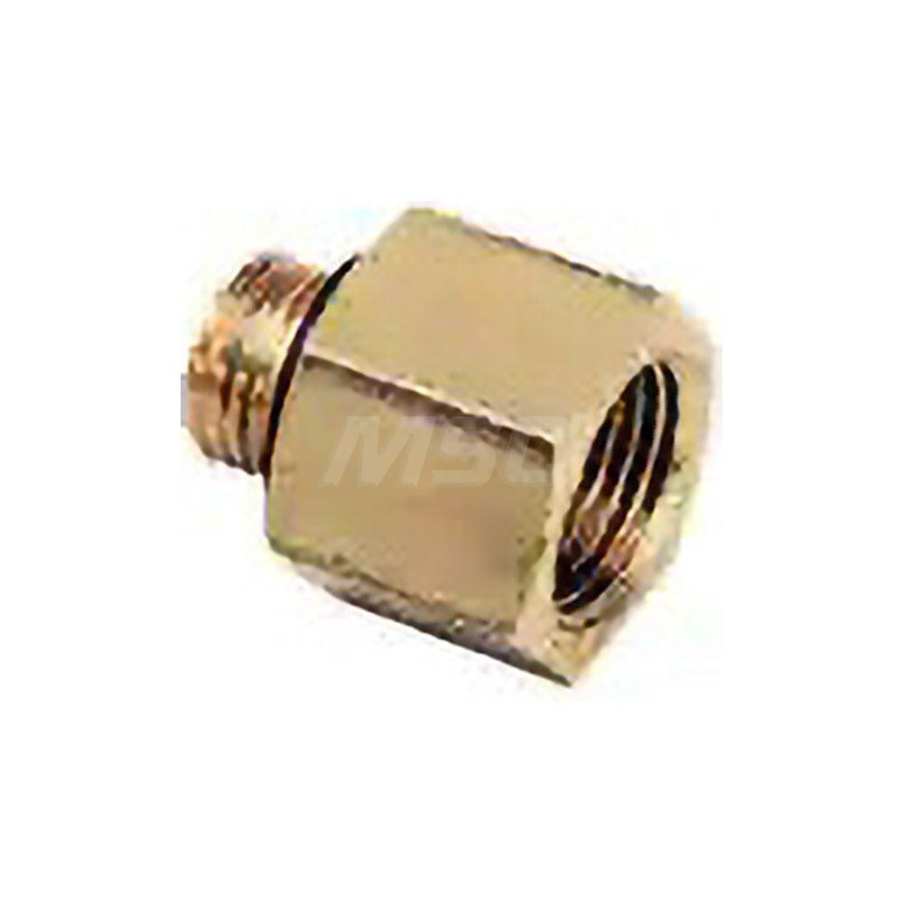 Industrial Pipe Fitting: 1/2" Female Thread, 1/4" Male Thread, BSPP