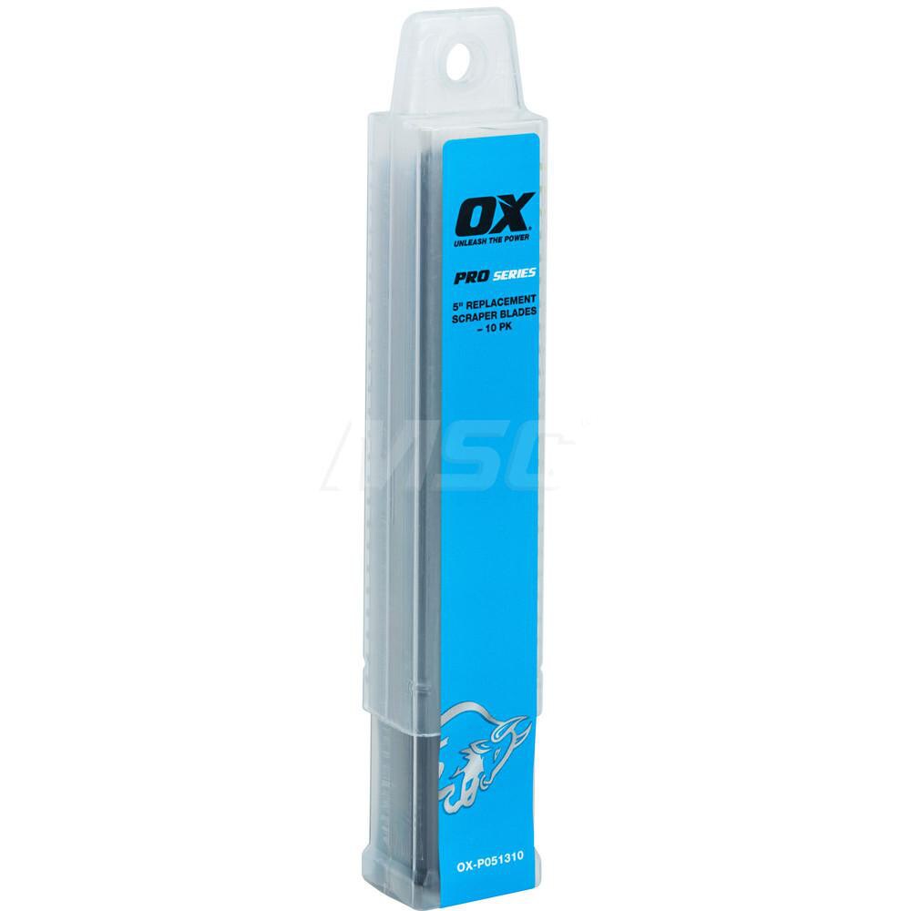 Scraper Replacement Blades; Type: Scraper Blade ; Material: Stainless Steel ; Blade Length (Inch): 1 ; Blade Width (Inch): 5