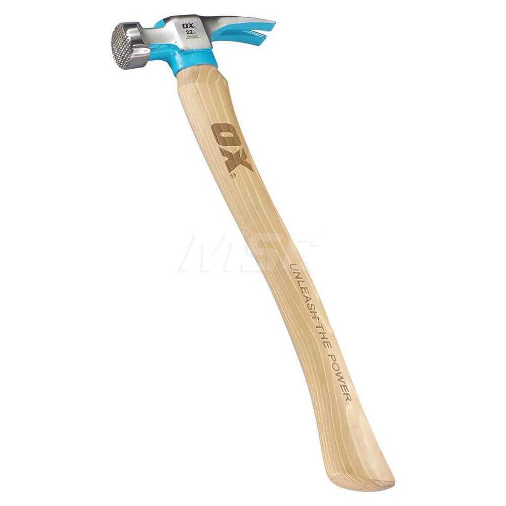 Nail & Framing Hammers; Claw Style: Straight ; Head Weight Range: 1 - 2.9 lbs. ; Overall Length Range: 14" - 20.9" ; Handle Material: Wood ; Face Surface: Milled ; Head Weight (oz.): 18.00