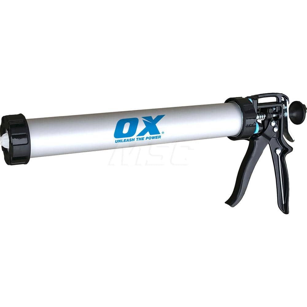 Ox Tools OX-P042420 Cordless Caulk & Adhesive Gun: 20 oz, Full Barrel Frame 