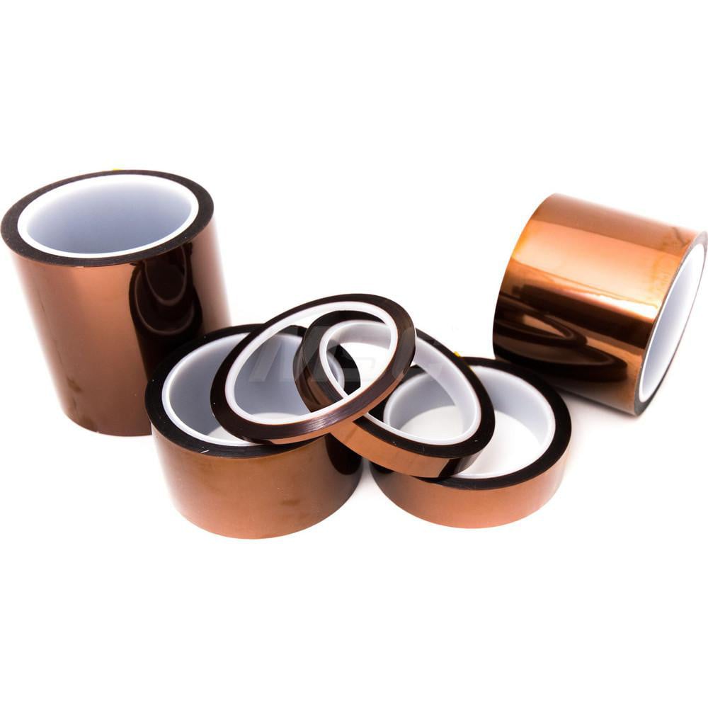 3 In. Wide x 36 Yards Long, 2 Mil Thick Kapton Tape - Bertech