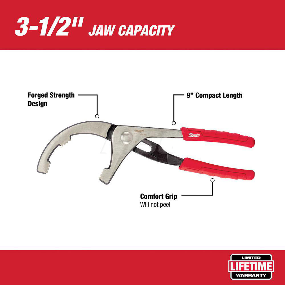 Milwaukee Tool Oil Change Tools; Type Pliers ; For Use With PVC