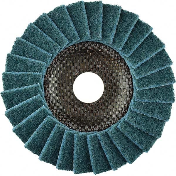 Osborn 5541207572 Flap Disc: 7/8" Hole, Polishing Fleece, Type 29 