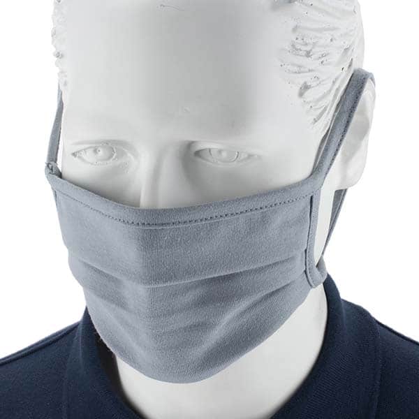 Disposable Flame-Resistant Mask: Gray