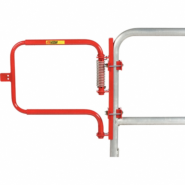 Steel Rail Safety Gate, With Easy Mount Kit - Fits 22-1/2 to 36" Clear Opening, 3" Wide,