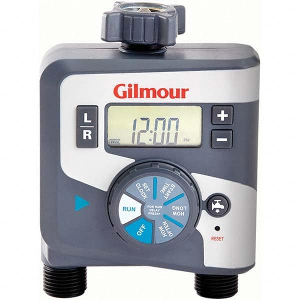 Gilmour 804014-1001 Lawn Sprinkler Timers; Number of Watering Modes: 1 ; Number of Water Outlets: 2 