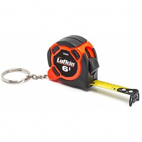 Lufkin 25' Engineer's Hi-Viz Orange Tape Measure (Inches/Ft/10ths/100ths)