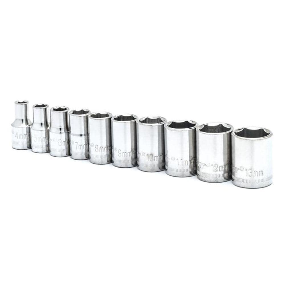 Standard Socket Set: 10 Pc