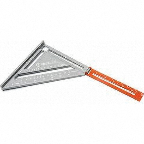 Lufkin Squares; Blade Length (Inch): 12-1/2; Base Length (Inch): 6; Bevel Edge: No | 6-Pack | Part #LSSP6-07