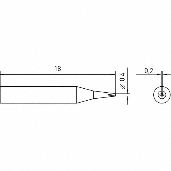 Weller Soldering Iron Tips; Type: Chisel Tip ; For Use With: WMRP; WXMP | Part #T0054461299N