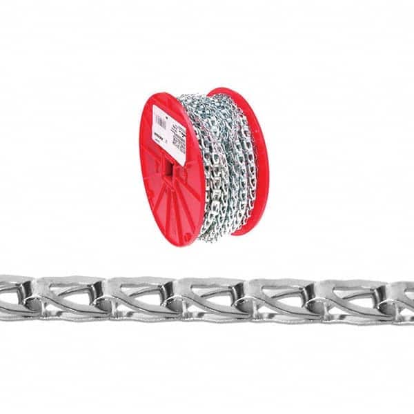 Campbell T0723727N Weldless Chain; Type: Sash Chain ; Trade Size: #35 ; Chain Diameter (Decimal Inch): 0.0400 ; Finish/Coating: Zinc-Plated; Zinc-Plated ; PSC Code: 4010 