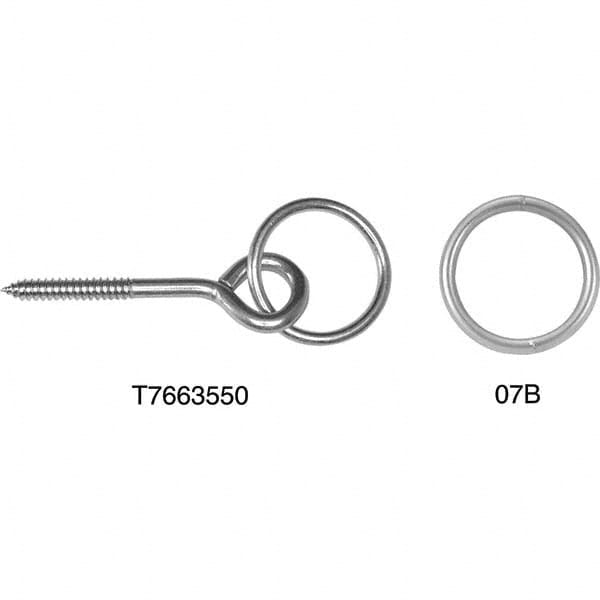 Campbell Hitch Pins 2in Wscrew Eye Hitch Ring Msc Industrial