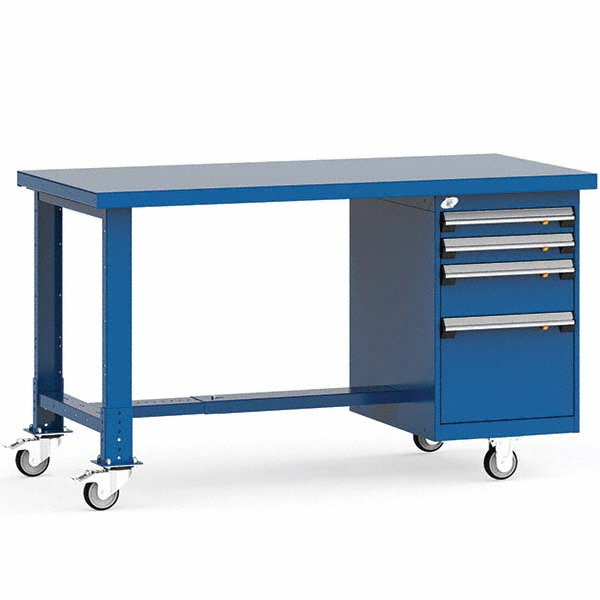 Rousseau Metal Mobile Work Benches; Bench Type Mobile Workbench; Leg