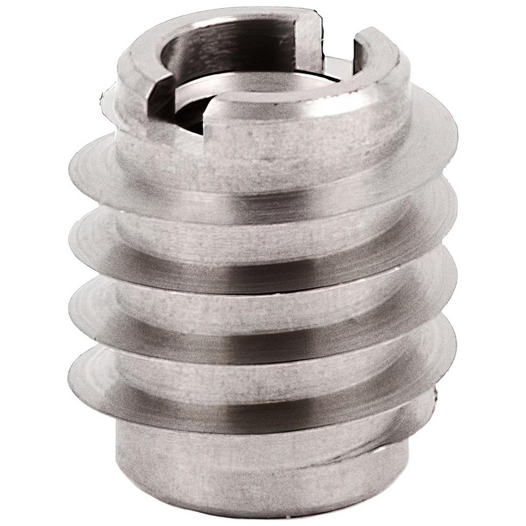 E-Z LOK Hex Drive & Slotted Drive Threaded Inserts: Product Type: Knife; Thread Size: #4-40; Material: Stainless Steel | Part #400-004-CR