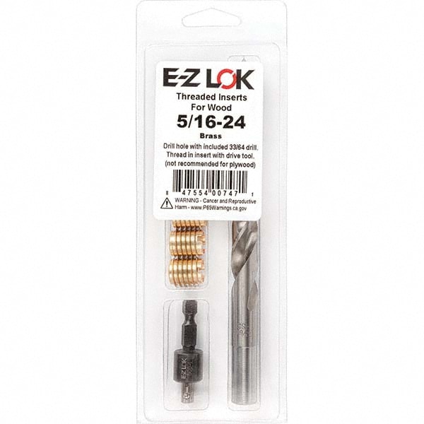E Z LOK Thread Repair Kit Threaded Insert MSC Industrial Supply Co e-z-lok-thread-repair-kit-threaded-insert-msc-industrial-supply-co