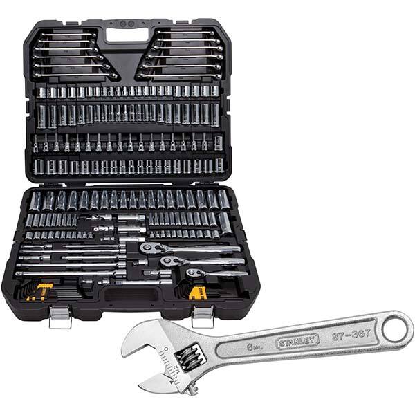 Combination Hand Tool Set: 204 Pc, Mechanic's Tool Set