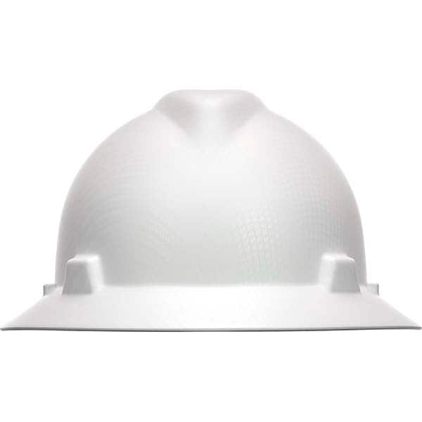MSA - Hard Hat: Impact Resistant, Slotted Cap, Type 1, Class E, 4-Point ...