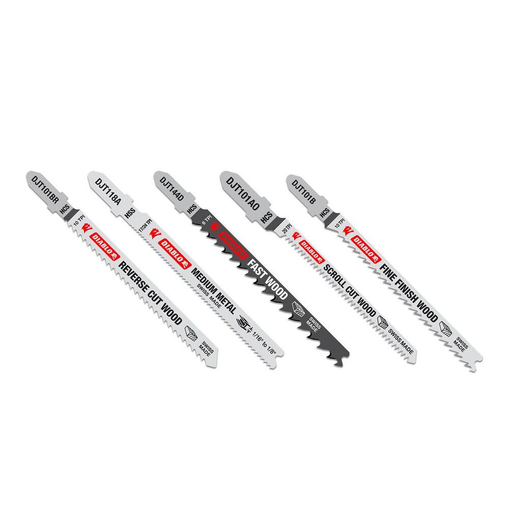 Jig Saw Blade Sets; Blade Material: High Carbon Steel; High Speed Steel ; Minimum Blade Length (Inch): 3.625in ; Maximum Blade Length (Inch): 4in ; Minimum Blade Thickness (Decimal Inch): 1.25mm ; Maximum Blade Thickness (Decimal Inch): 1.7mm