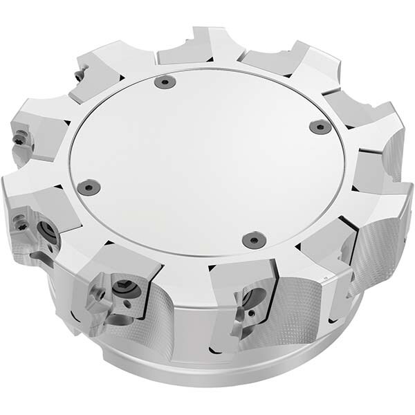 Indexable Square-Shoulder Face Mills; Maximum Cutting Diameter (Decimal Inch): 6.2990 ; Maximum Cutting Diameter (mm): 160.00 ; Maximum Depth of Cut (mm): 15.00 ; Arbor Hole Diameter (mm): 40.00 ; Arbor Hole Diameter (Inch): 40