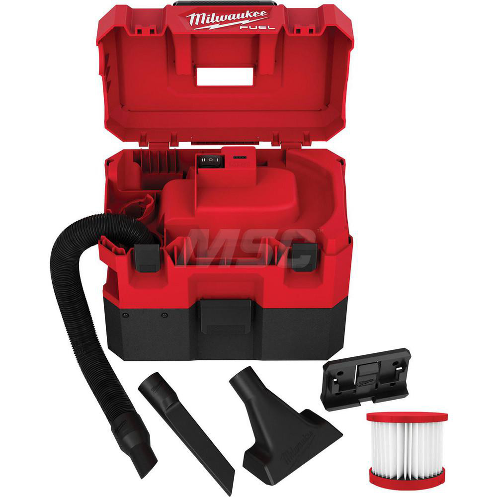Milwaukee Tool Wet/Dry Vacuum Battery, 1.6 gal MSC Industrial