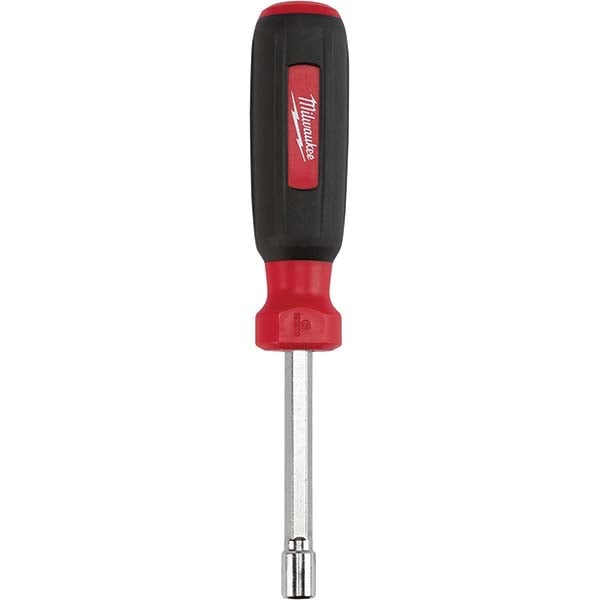 Nut Driver: Hollow Shaft, Comfort Hand Grip Handle, 7" OAL