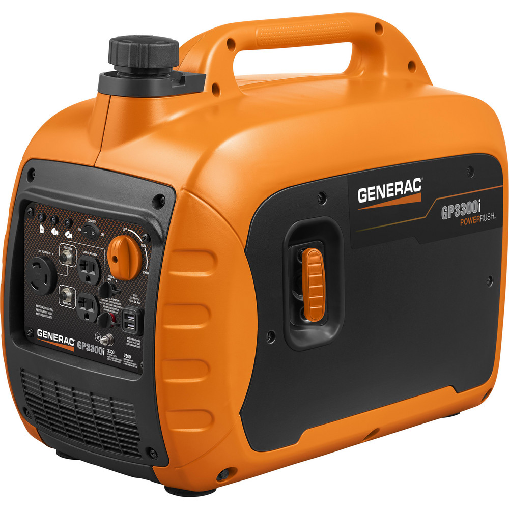 Generac Power Portable Power Generator Gas, Recoil MSC Industrial Supply Co.