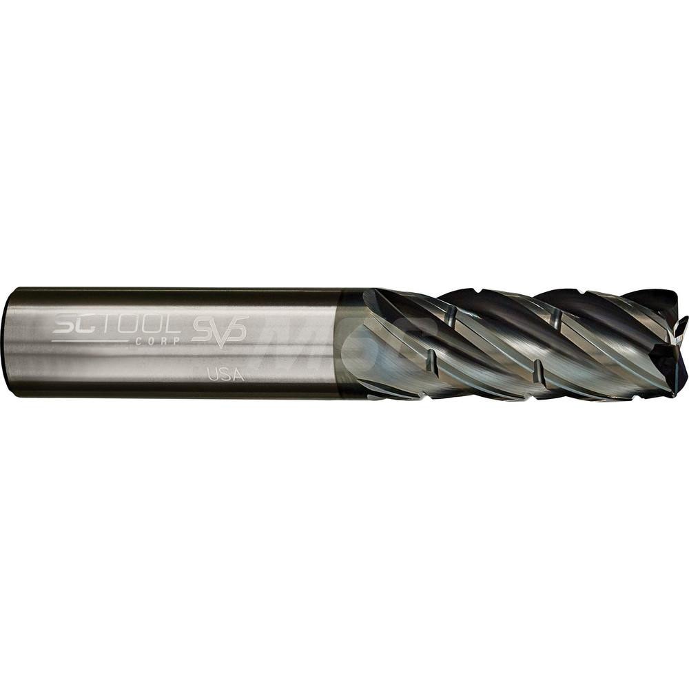 SC Tool - Carbide End Mill 5 Flute 1/2