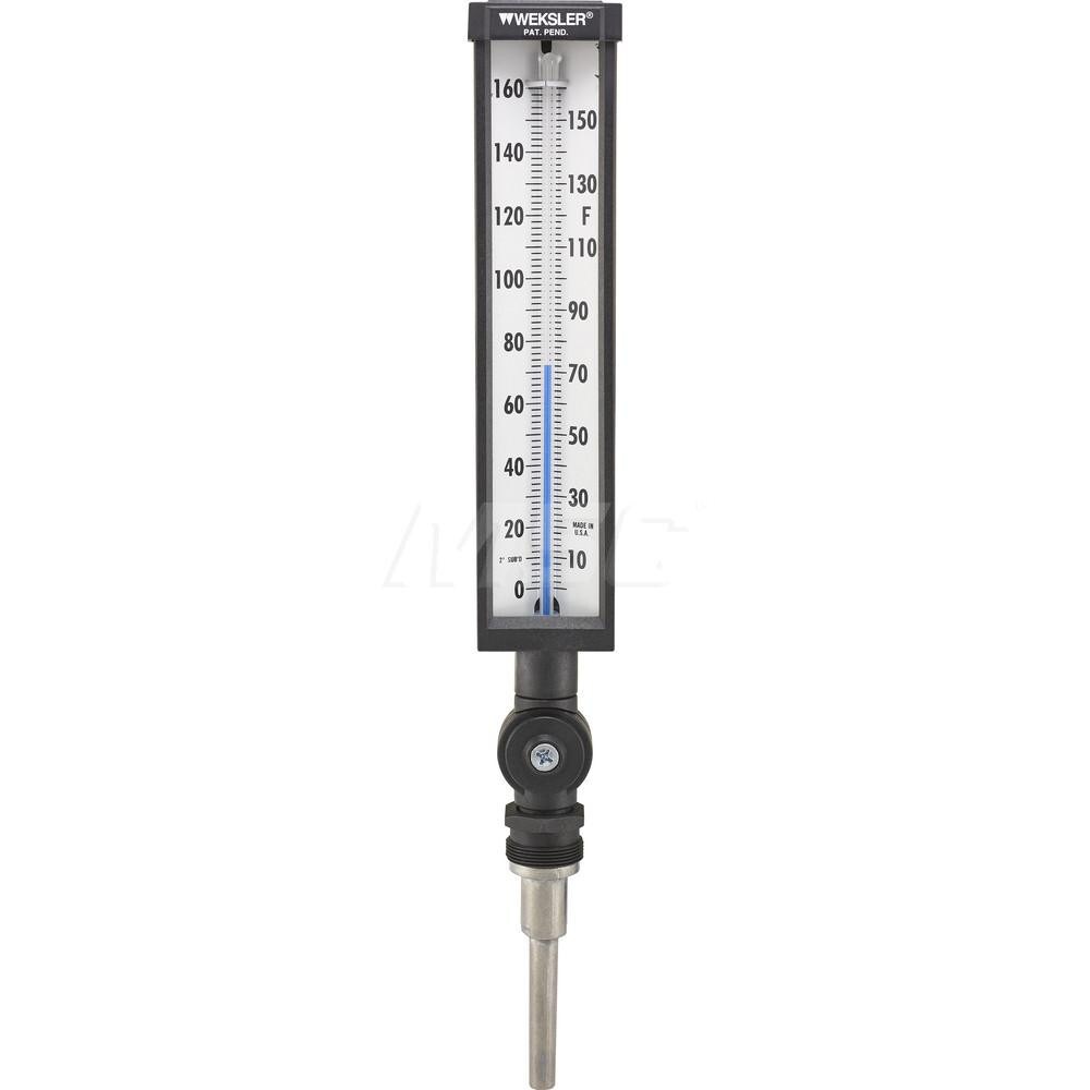 Glass Thermometers; Type: Column Thermometer ; Stem Length (Inch): 3-1/2 ; Minimum Temperature (C): -17.00 ; Minimum Temperature (F): 0.000 ; Maximum Temperature (C): 71 ; Maximum Temperature (F): 160.000